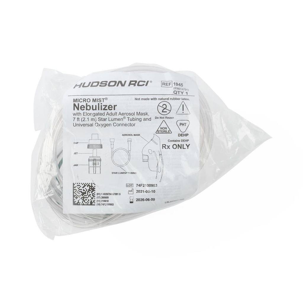 Nebulizador Micro Mist C mascarilla alargada adulto