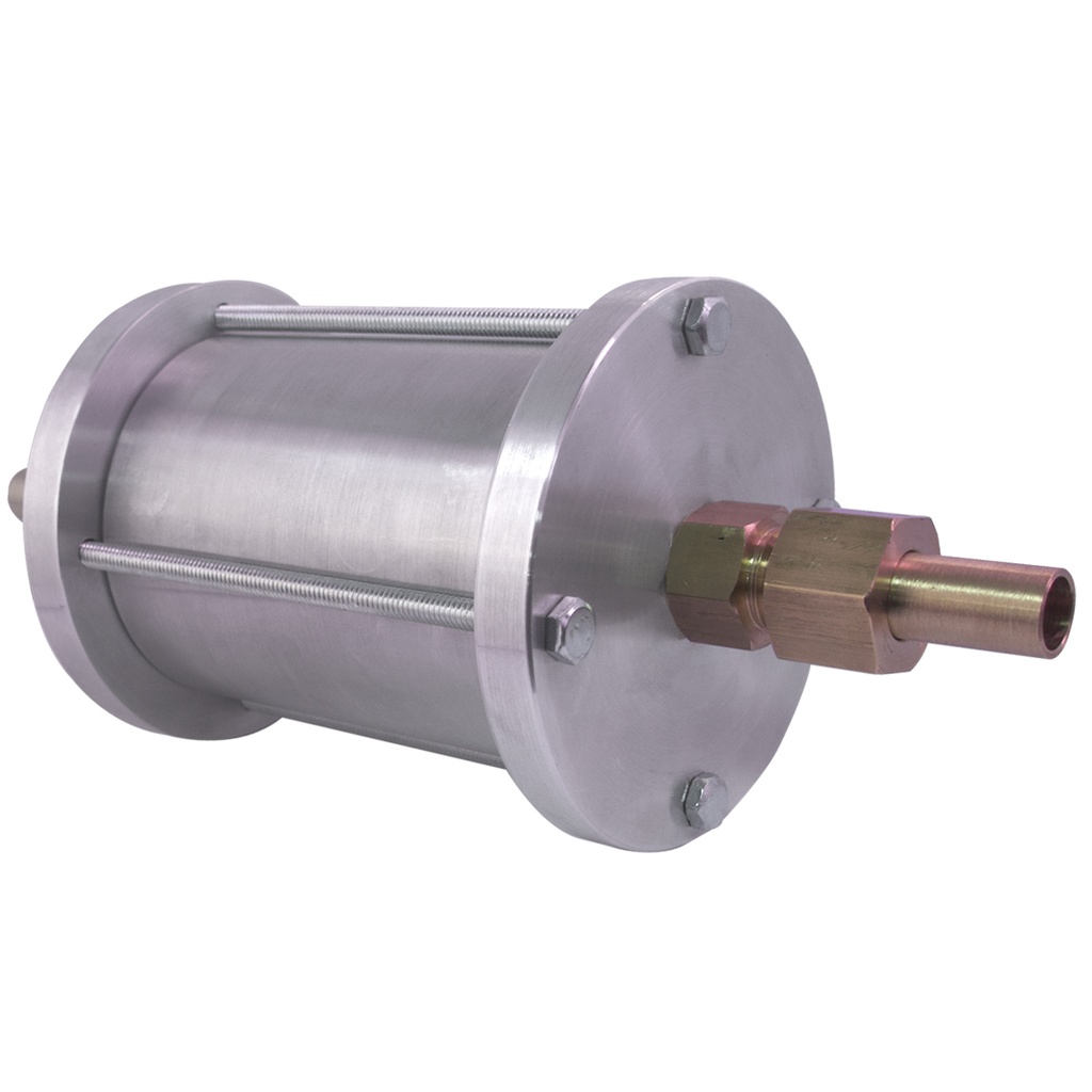 Filtro completo de carbón activado 13 mm. 1/2″ sin marca en Aluminio