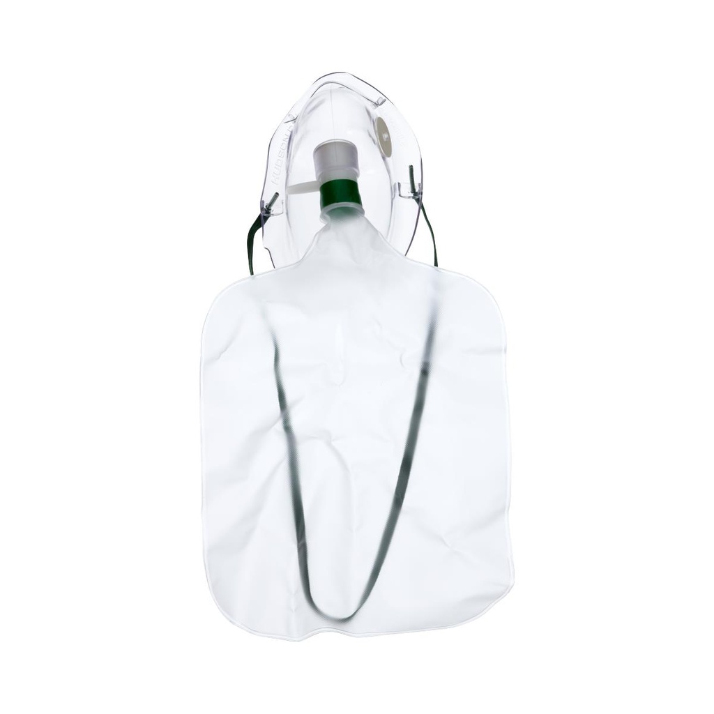 Mascarilla de No-reinhalación adulto con valvula alargada