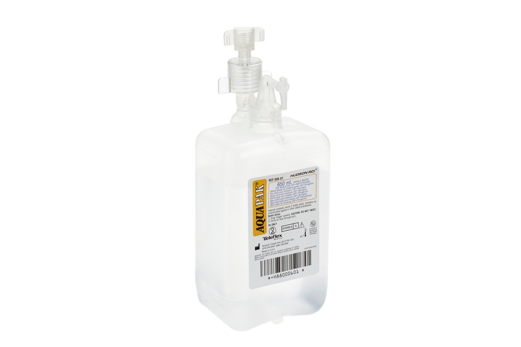 Aquapak 650ml agua esteril