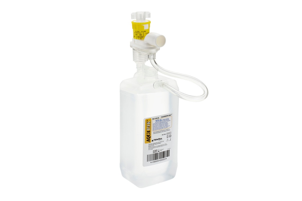 Aquapak 760ml agual salina 90% con adaptador 028