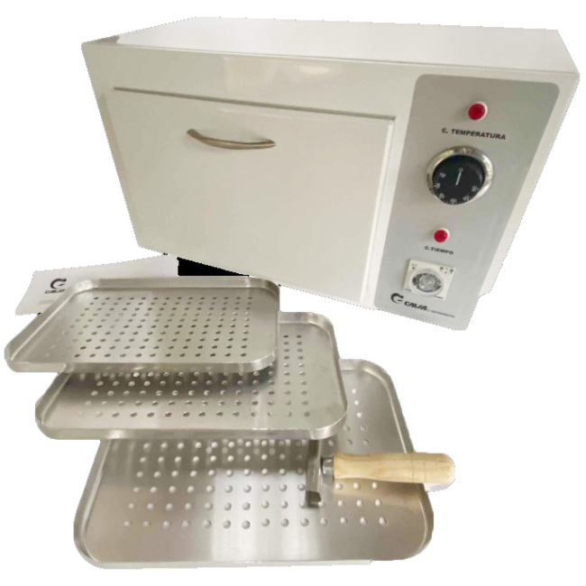 Esterilizador calor seco 12-27 ED 15 litros 2 programas MC-0E12-RB