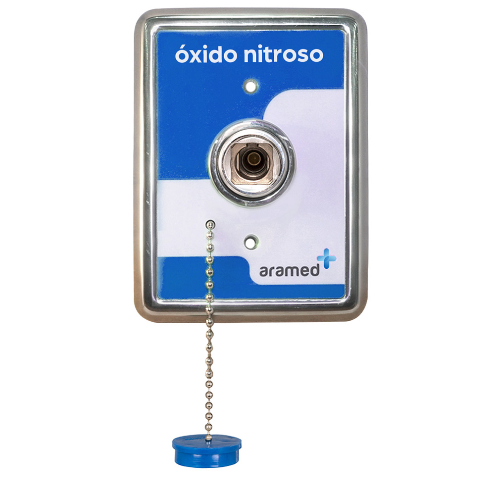 Toma Aramed enchufe rápido tipo NFPA para N2O
