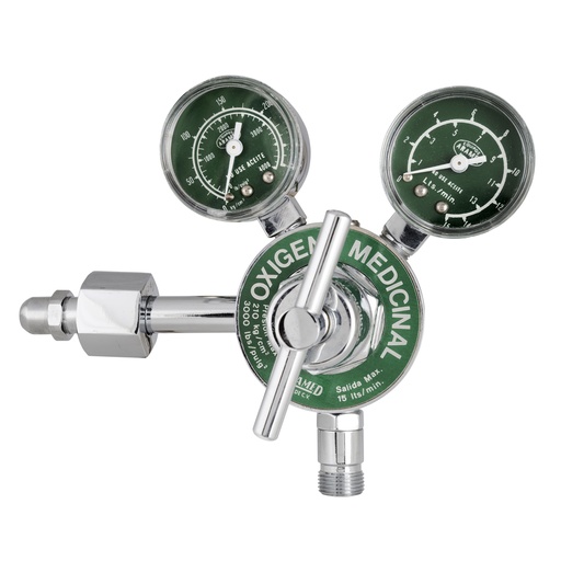 [902503] Regulador medicinal BC c/fluomanómetro 0-15 L.P.M. AM
